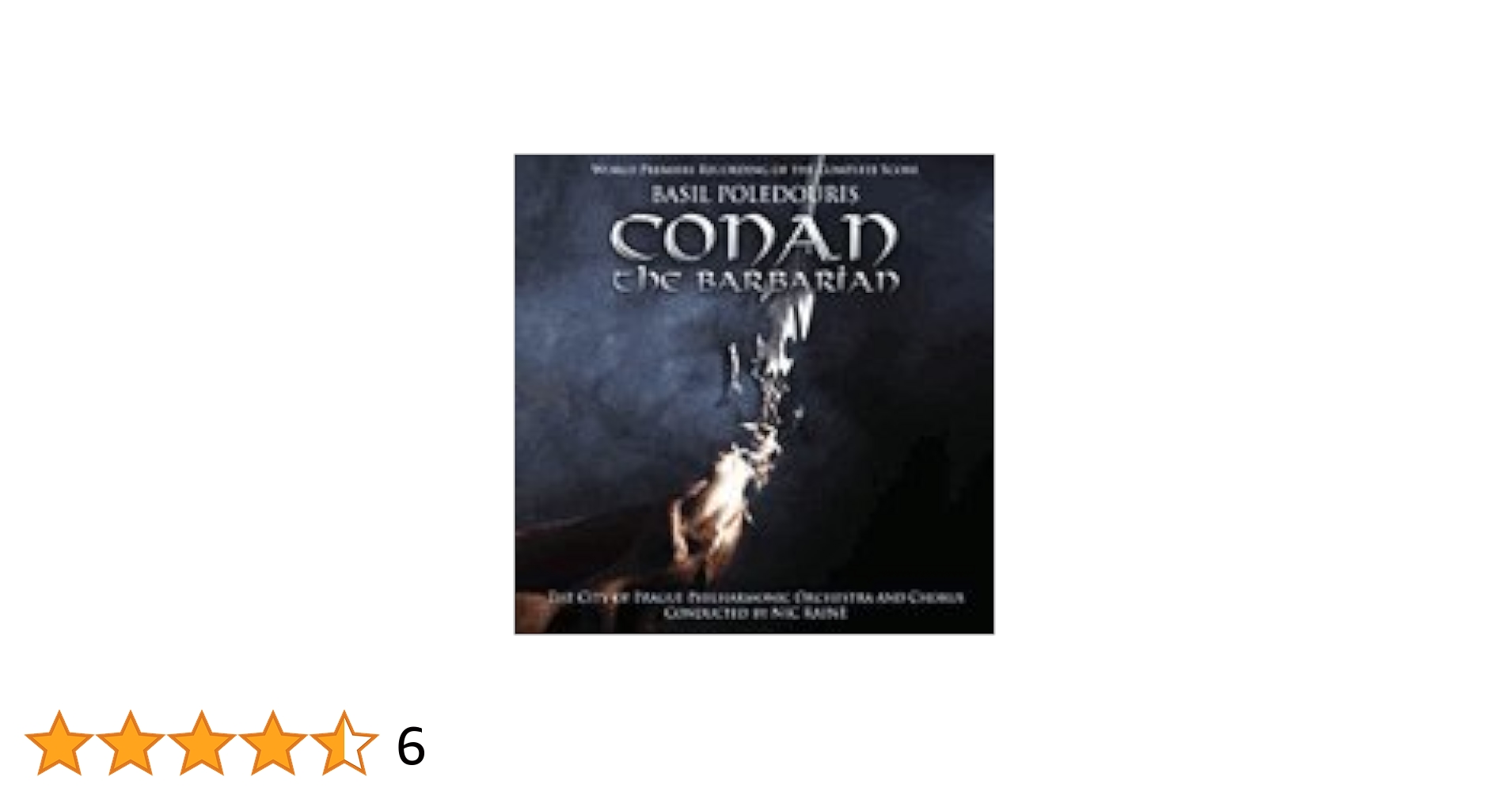 【CD】Basil Poledouris Conan The Barbarian Basil Poledouris - Conan the Barbarian, two-CD set - Amazon